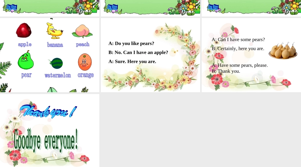 人教PEP版英语三下《Unit 4 Do you like pears》PPT课件之五[www.edudown.net].ppt