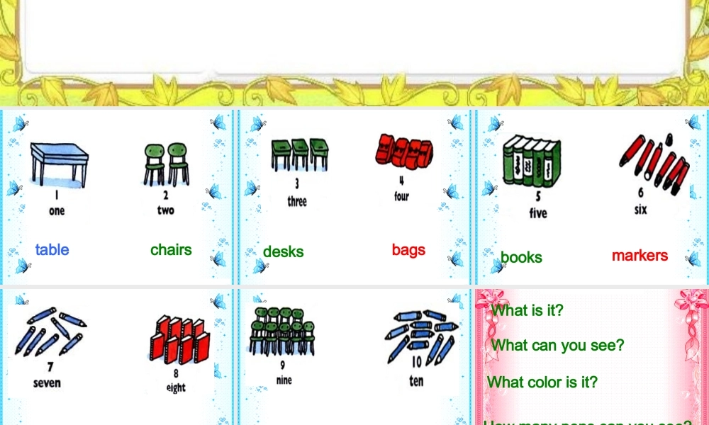 人教PEP版英语四上《Unit 1 My Classroom》PPT课件之一[www.edudown.net].ppt