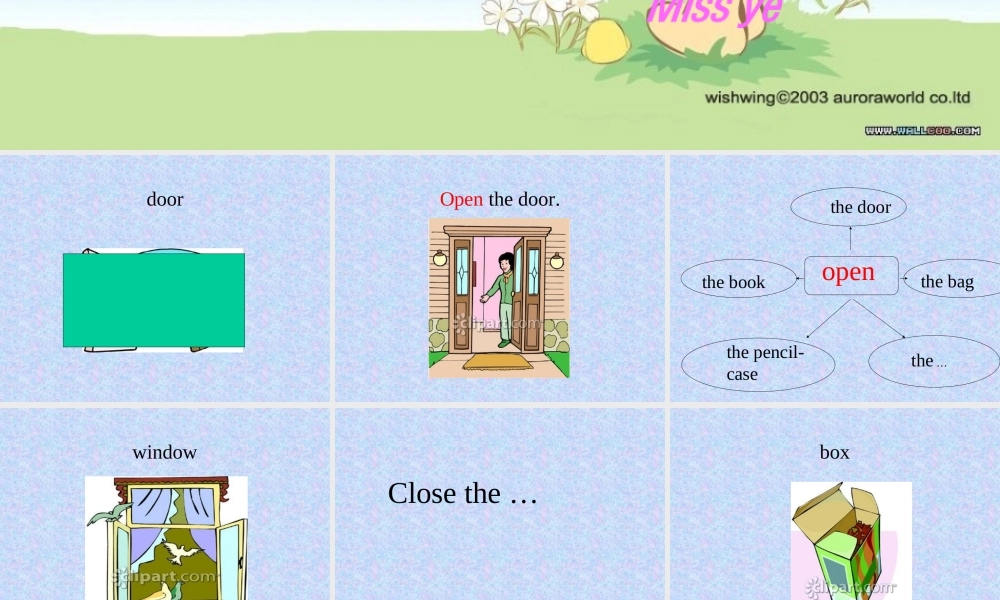 人教PEP版英语四上《Unit 1 My Classroom》PPT课件[www.edudown.net].ppt
