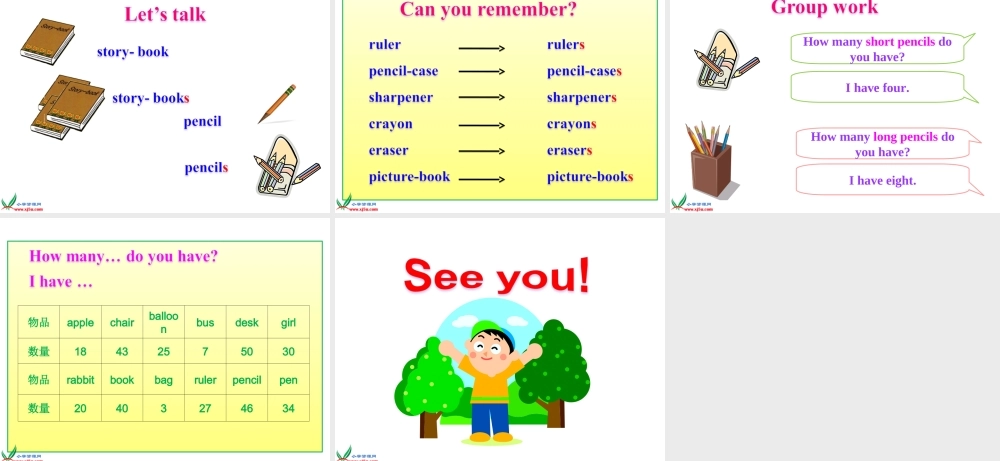 人教PEP版英语四上《Unit 2 My Schoolbag》 part B PPT课件[www.edudown.net].ppt