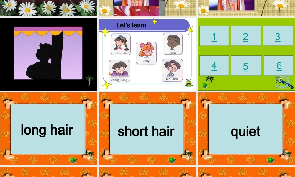 人教PEP版英语四上《Unit 3 My Friends 》Let’s draw PPT课件[www.edudown.net].ppt