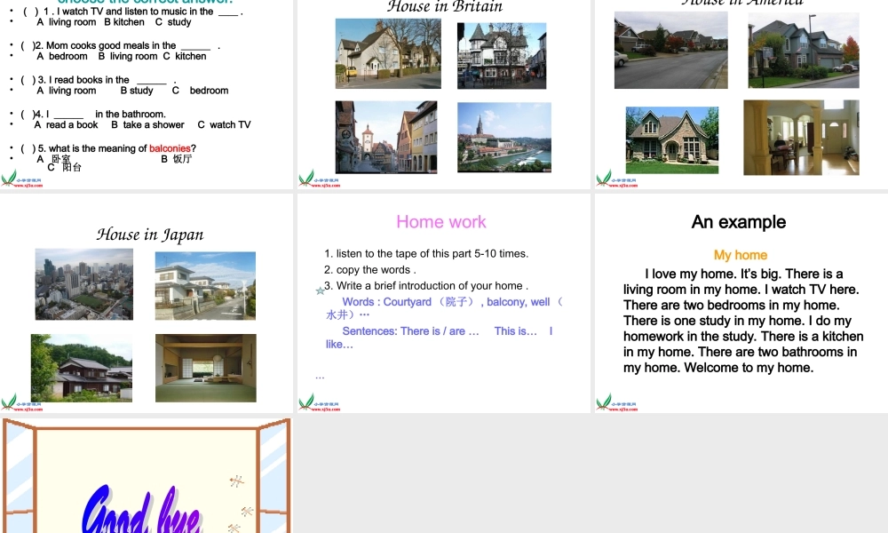 人教PEP版英语四上《Unit 4 My Home 》PPT课件之七[www.edudown.net].ppt
