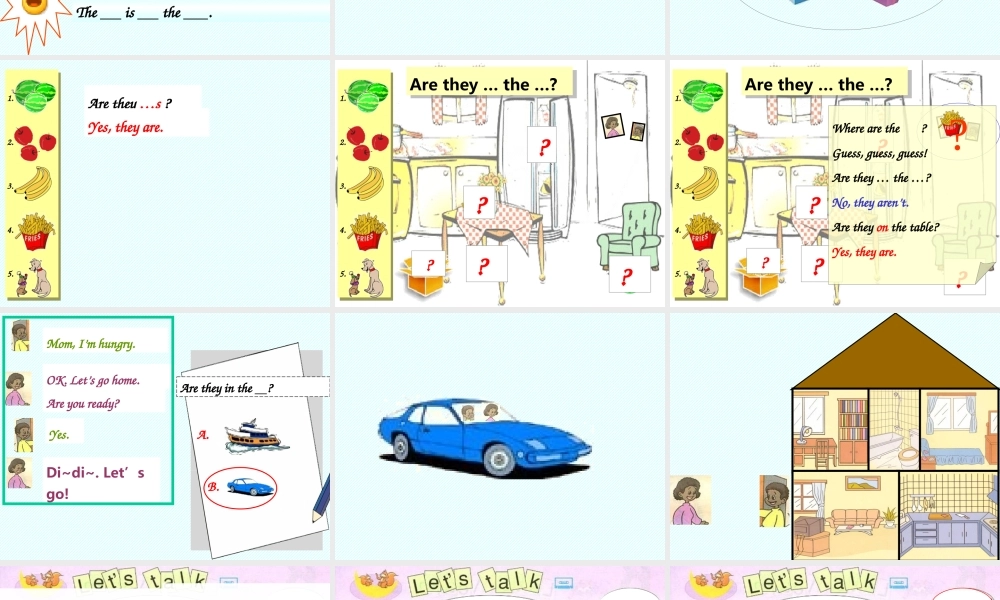 人教PEP版英语四上《Unit 4 My Home 》PartB Lets talk PPT课件[www.edudown.net].ppt