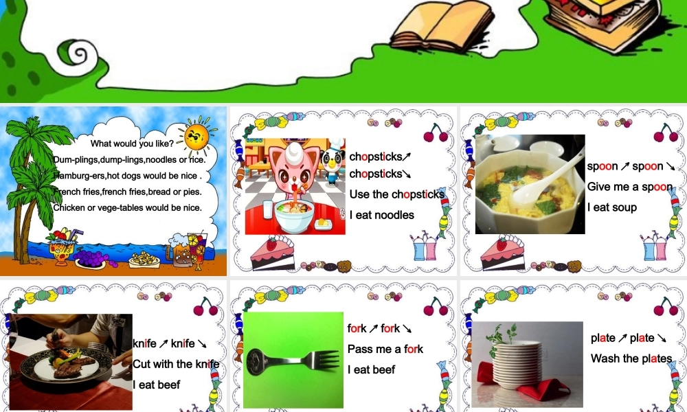 人教PEP版英语四上《Unit 5 What Would you like》 Part BLet’s learn PPT课件[www.edudown.net].ppt