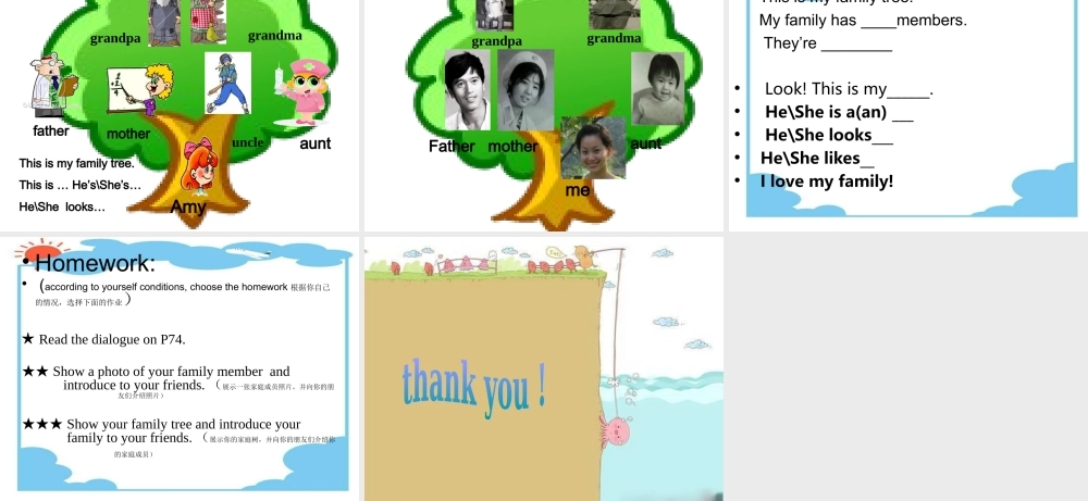 人教PEP版英语四上《unit 6 meet my family》PPT课件之二[www.edudown.net].ppt