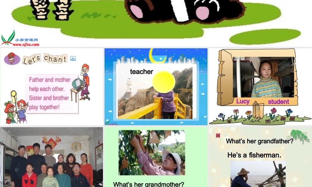 人教PEP版英语四上《unit 6 meet my family》PART B PPT课件[www.edudown.net].ppt