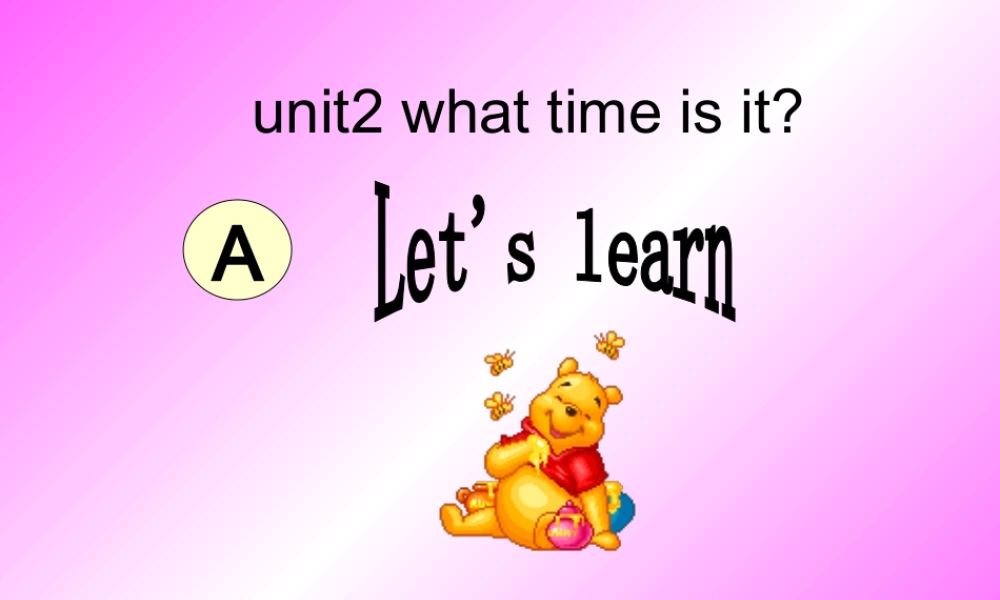 人教PEP版英语四下《Unit 2 What Time Is It》 第一课 PPT课件[www.edudown.net].ppt