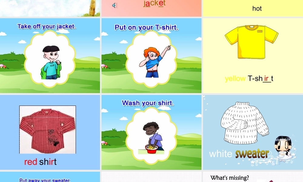 人教PEP版英语四下《Unit 3 Is This Your Skirt》 Part A PPT课件[www.edudown.net].ppt