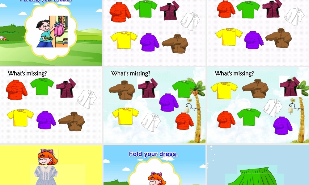 人教PEP版英语四下《Unit 3 Is This Your Skirt》 Part A PPT课件[www.edudown.net].ppt