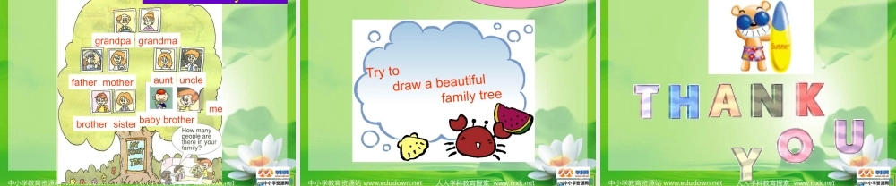 人教PEP版英语四上《unit 6 meet my family》PPT课件之三[www.edudown.net].ppt