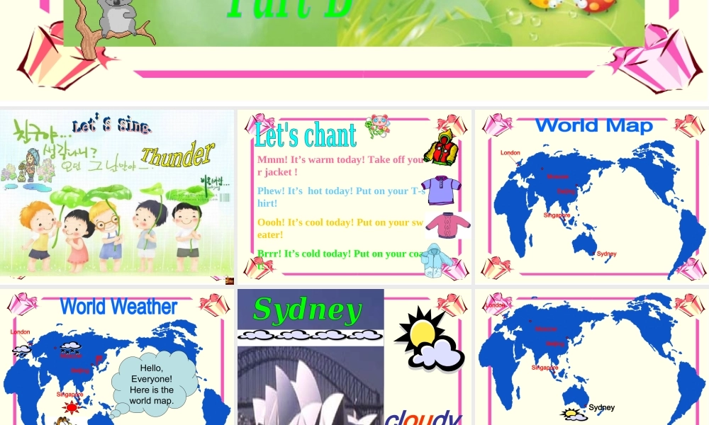 人教PEP版英语四下《unit 4 it’s warm today》PPT课件之三[www.edudown.net].ppt