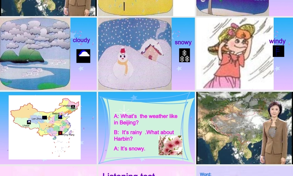 人教PEP版英语四下《unit 4 it’s warm today》PPT课件之一[www.edudown.net].ppt