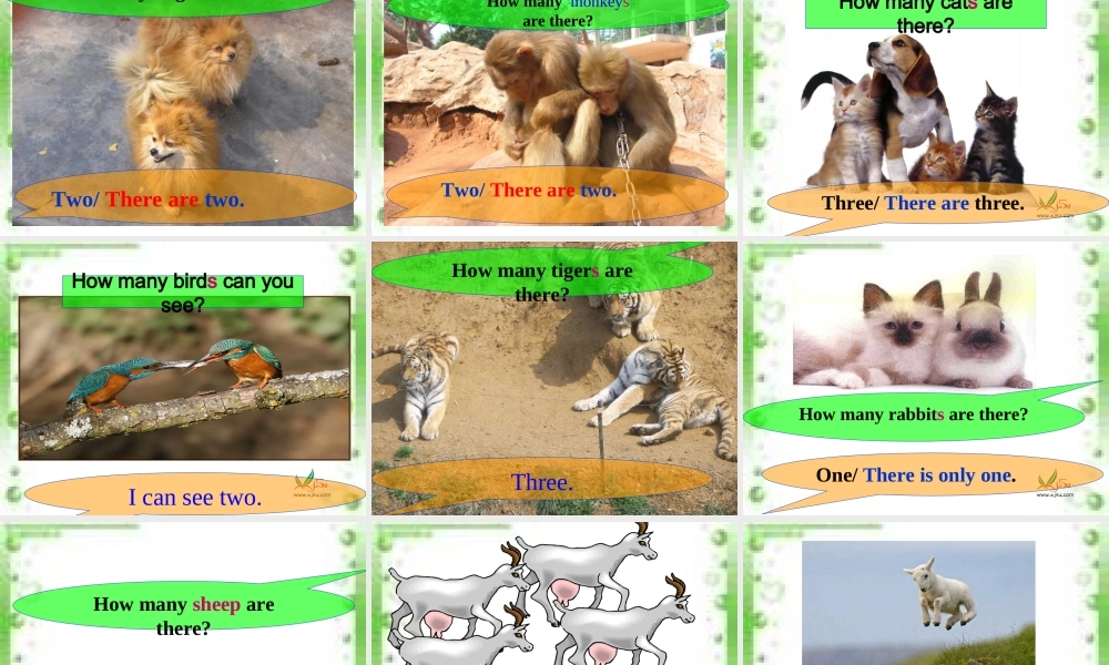 人教PEP版英语四下《Unit 6 At a farm》（第二课时）PPT课件[www.edudown.net].ppt