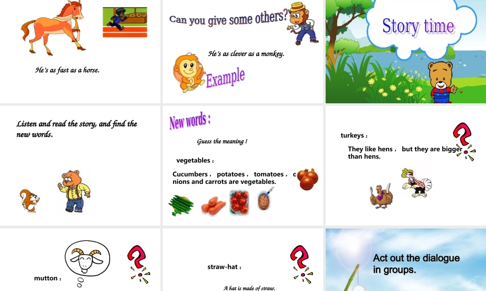 人教PEP版英语四下《Unit 6 At a farm》PPT课件之四[www.edudown.net].ppt