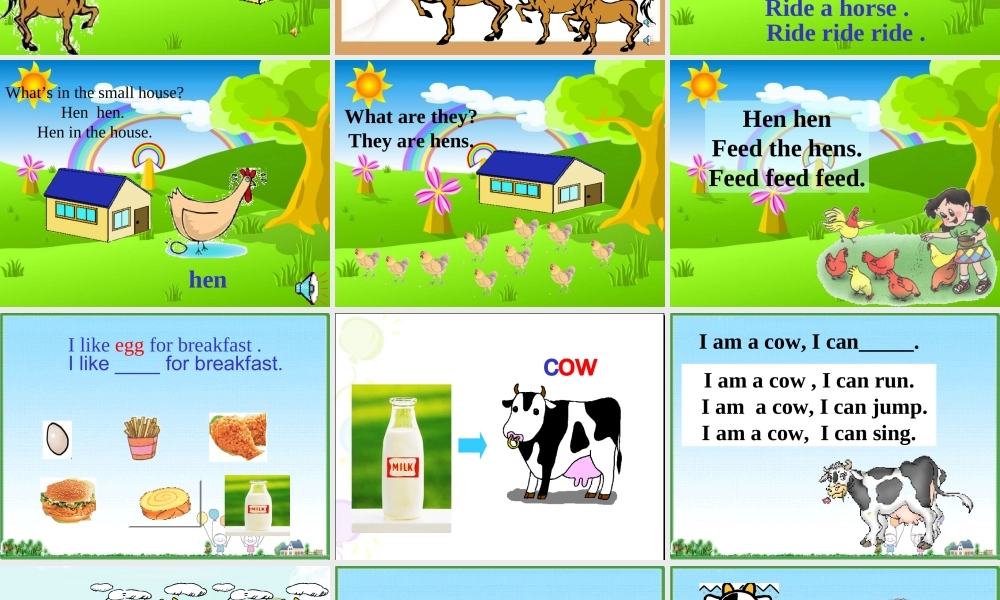 人教PEP版英语四下《Unit 6 At a farm》PPT课件之三[www.edudown.net].ppt