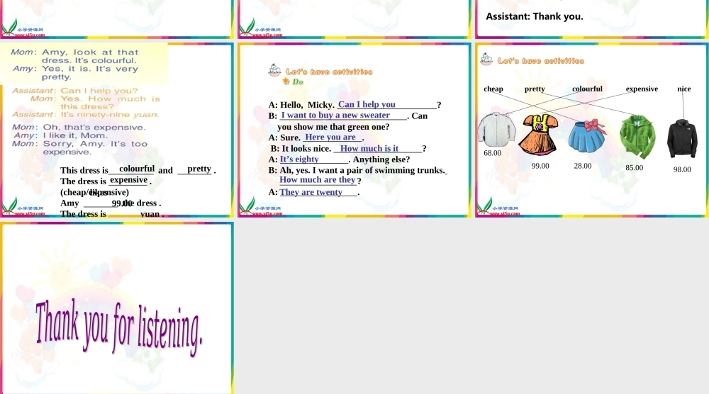 人教PEP版英语四下《Unit 5 How much is it》PPT课件之三[www.edudown.net].ppt