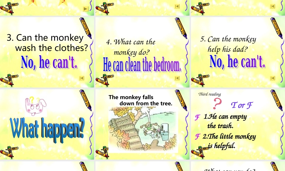 人教PEP版英语五上《Recycle 2》Let’s readPPT课件[www.edudown.net].ppt