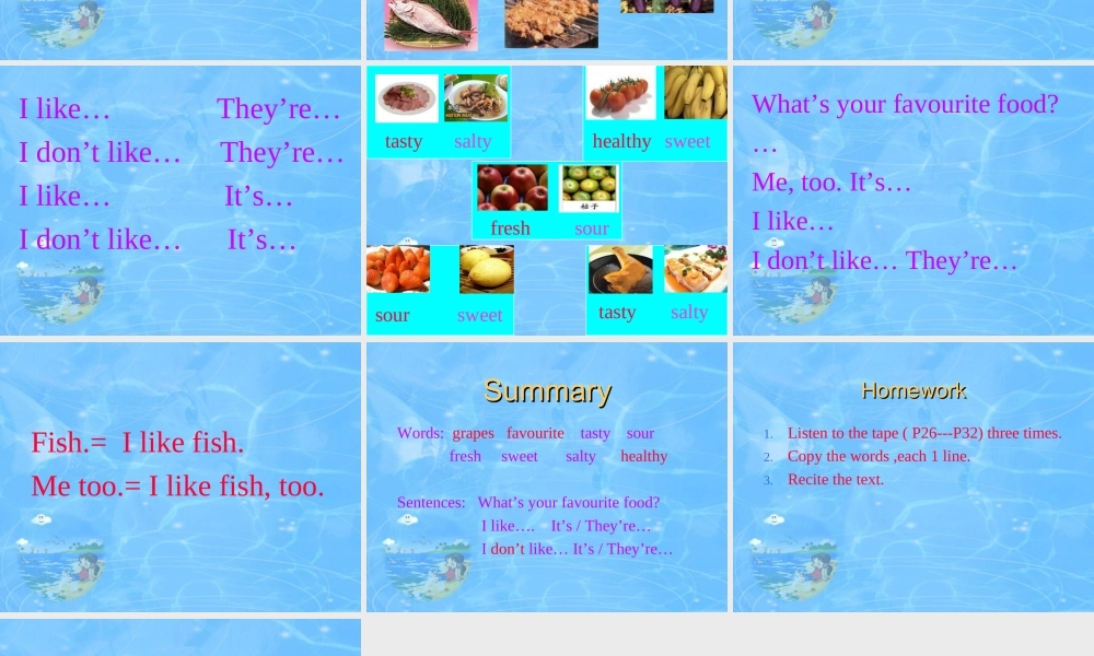 人教PEP版英语五上《Unit 3 What’s Your Favourite Food》 PPT课件之四[www.edudown.net].ppt