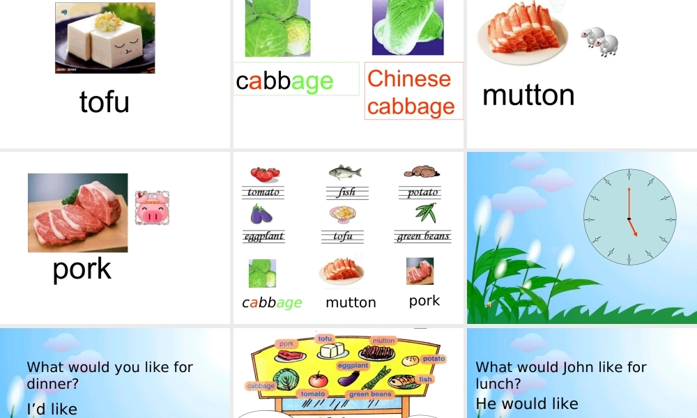 人教PEP版英语五上《Unit 3 What’s Your Favourite Food》PPT课件之六[www.edudown.net].ppt