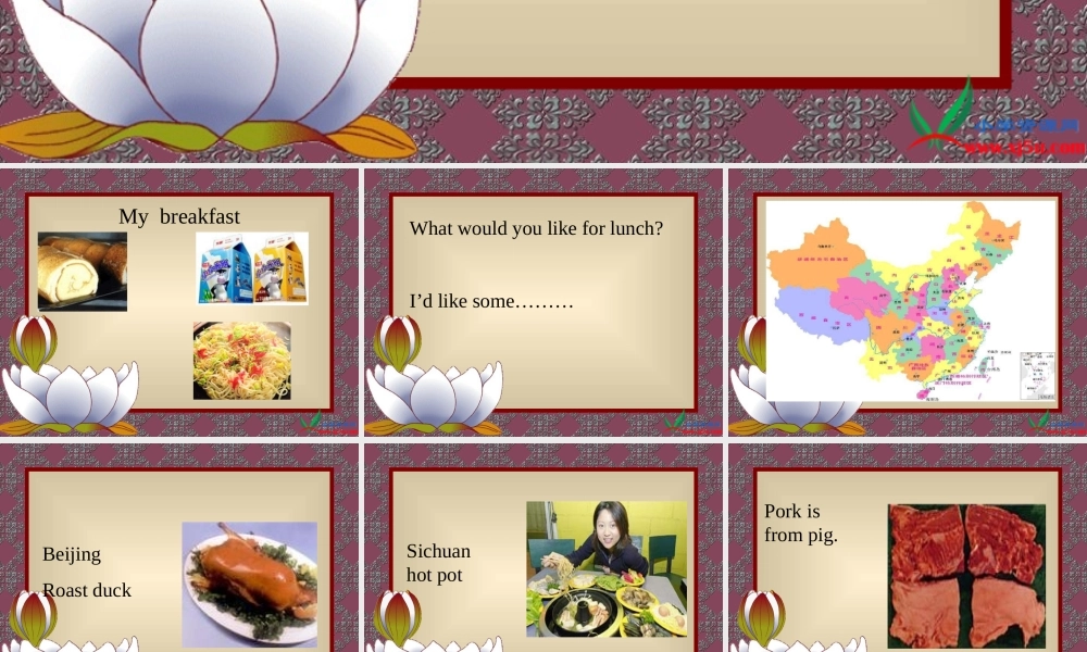 人教PEP版英语五上《Unit 3 What’s Your Favourite Food》 PPT课件之二[www.edudown.net].ppt