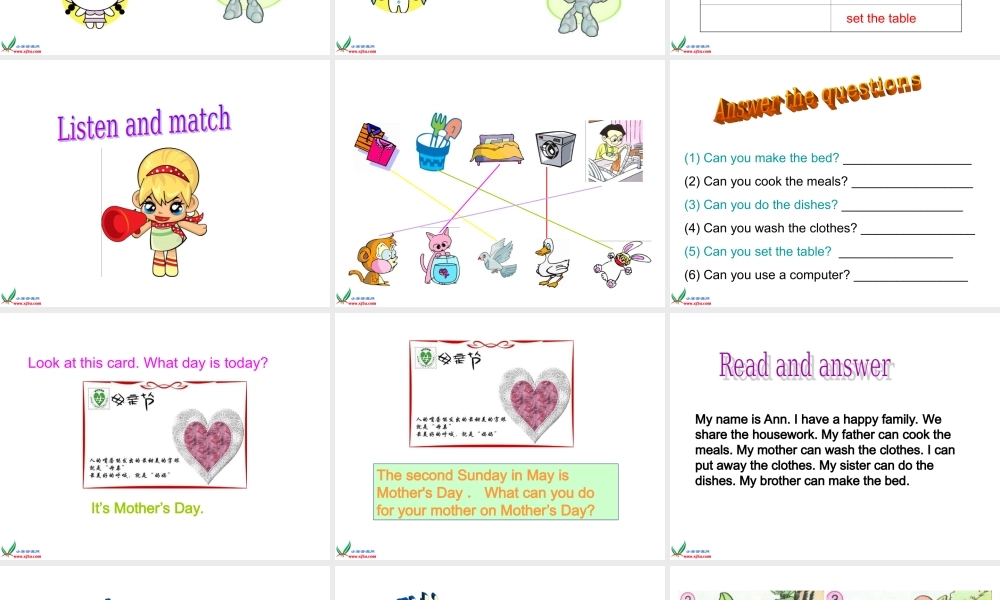 人教PEP版英语五上《unit 4 what can you do》 SectionB PPT课件[www.edudown.net].ppt