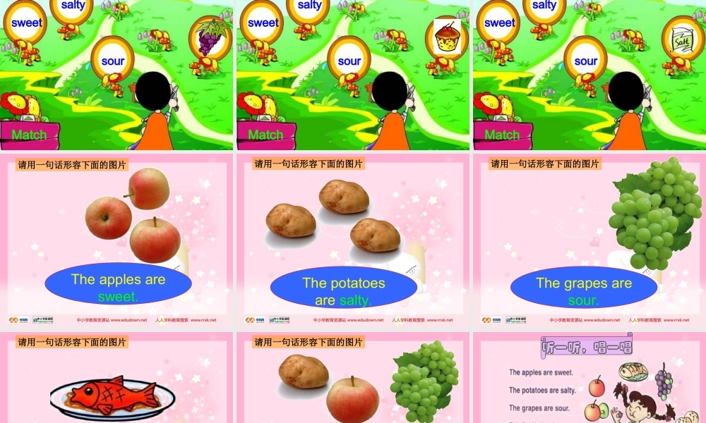 人教PEP版英语五上《Unit 3 What’s Your Favourite Food》PART B Let’s learn PPT课件[www.edudown.net].ppt