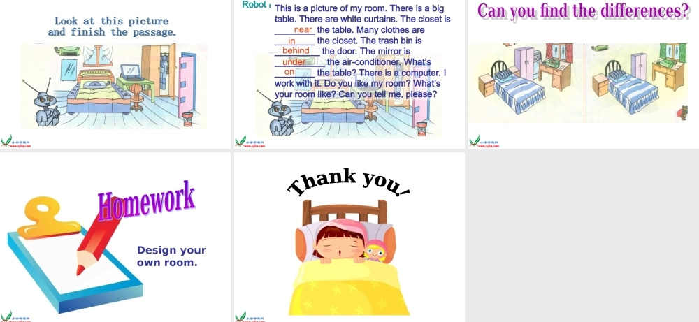 人教PEP版英语五上《unit 5 my new room》SectionB PPT课件[www.edudown.net].ppt