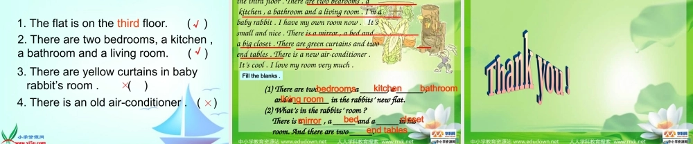 人教PEP版英语五上《unit 5 my new room》 PPT课件之七[www.edudown.net].ppt