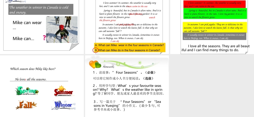 人教PEP版英语五下《Recycle 1》PPT课件之一[www.edudown.net].ppt