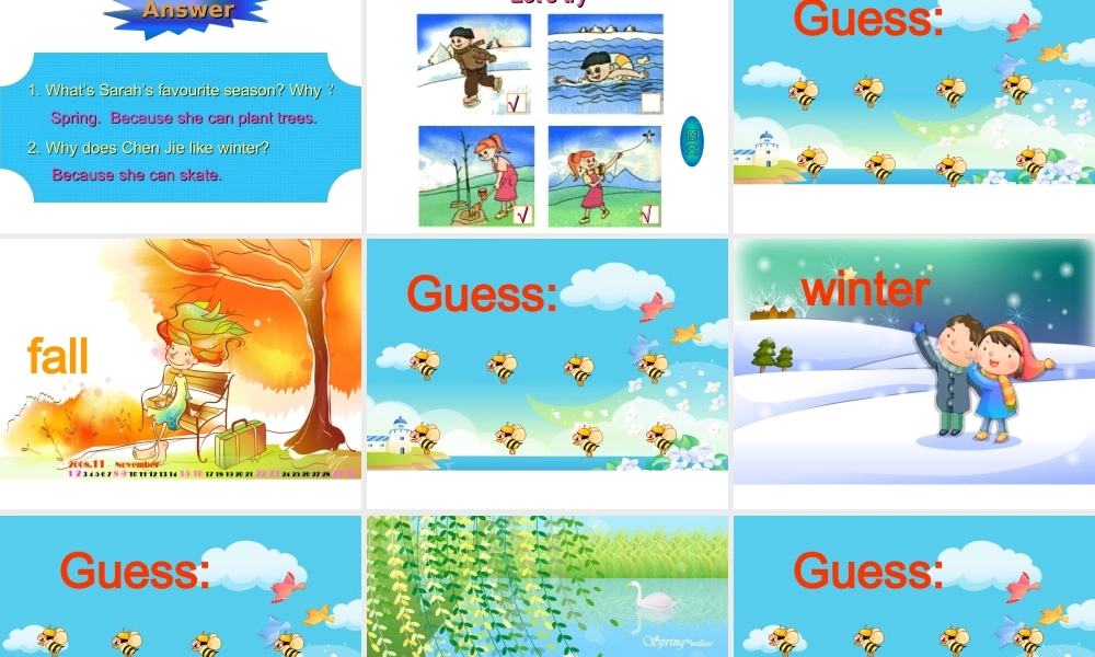 人教PEP版英语五下《Unit 2 My Favourite Season》PPT课件之二[www.edudown.net].ppt