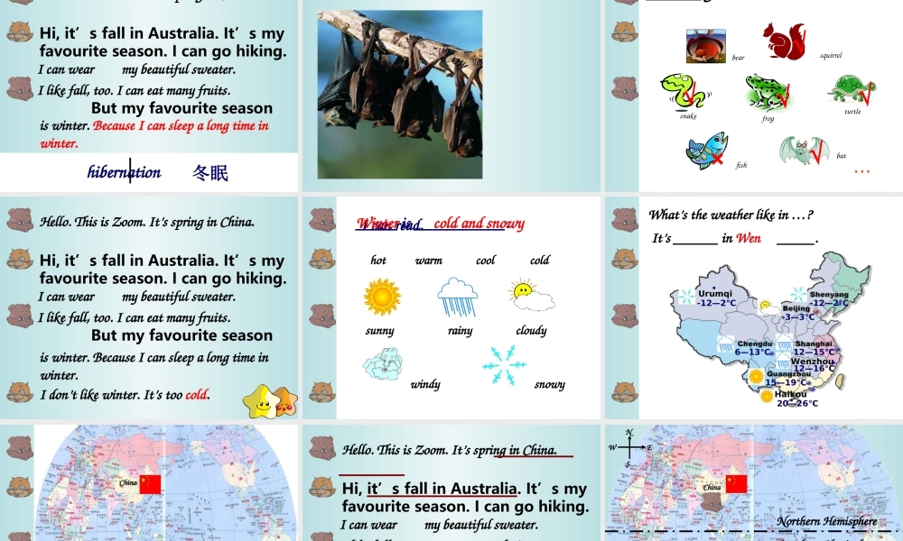 人教PEP版英语五下《Unit 2 My Favourite Season》PPT课件之一[www.edudown.net].ppt