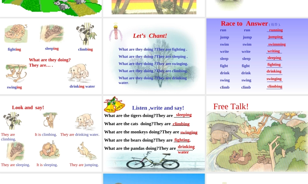 人教PEP版英语五下《unit 5 look at the monkeys》 PPT课件之六[www.edudown.net].ppt