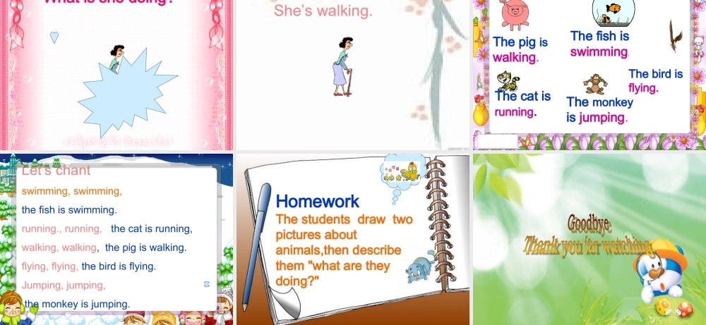 人教PEP版英语五下《unit 5 look at the monkeys》PPT课件之五[www.edudown.net].ppt