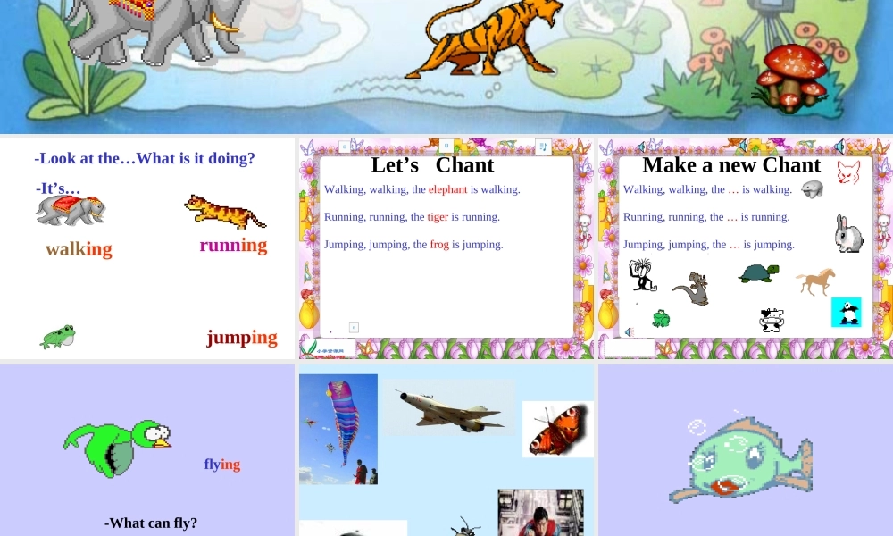 人教PEP版英语五下《unit 5 look at the monkeys》PPT课件之三[www.edudown.net].ppt