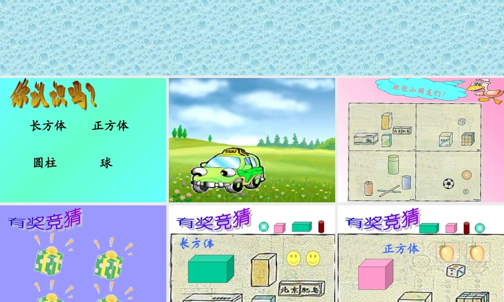 人教版数学一上《认识物体和图形》PPT课件 (2)[www.edudown.net].ppt