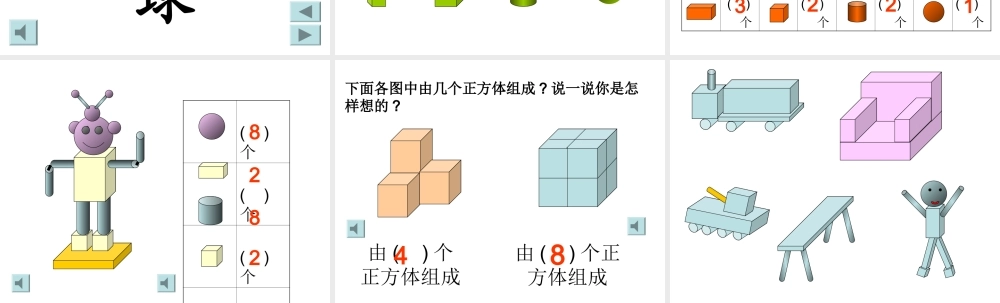 人教版数学一上《认识立体图形》PPT课件4[www.edudown.net].ppt