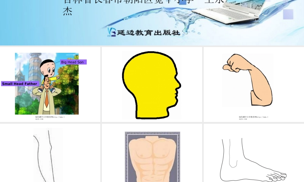 三年级英语上册Unit3 Look at me！第五课时.ppt