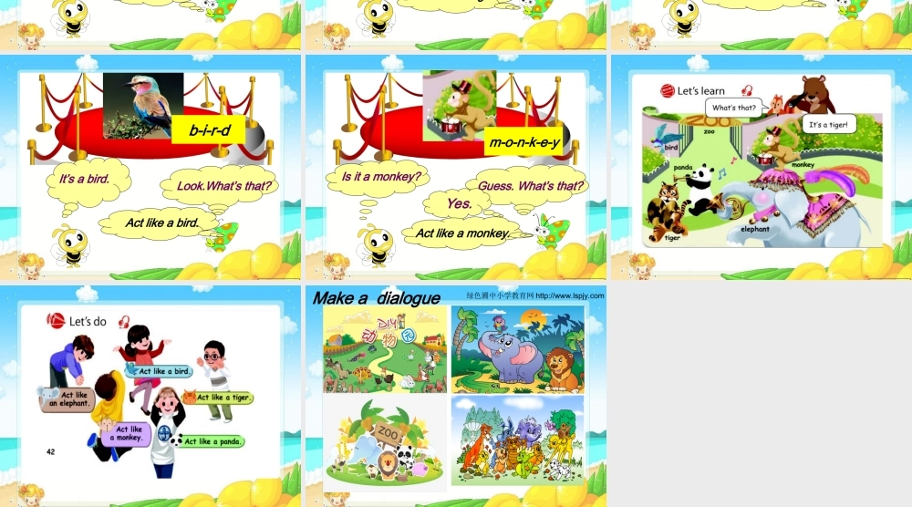 三年级英语上册Unit4 We love animals第五课时.ppt