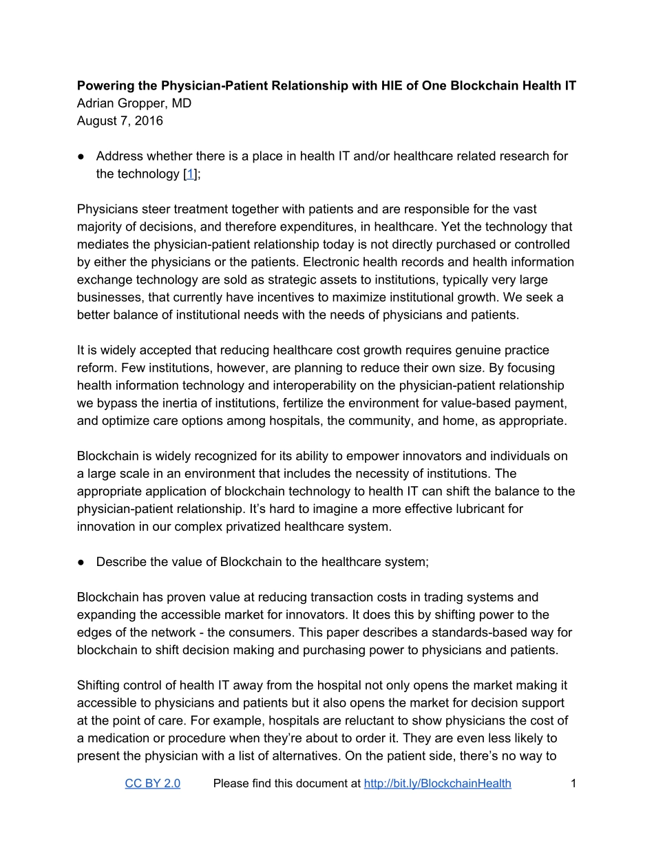 ‘HIE of One’ 区块链与医疗信息保护.pdf_第1页