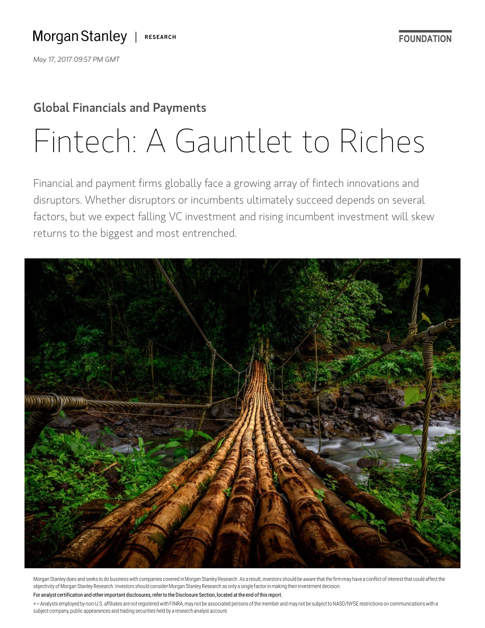 【Morgan Stanley】 FinTech.pdf_第1页