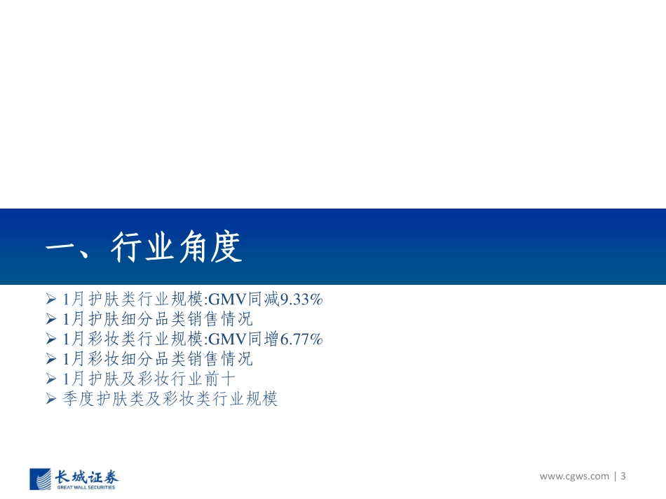 【市场】2020年1月化妆品电商数据跟踪报告：春节错期及疫情影响销量国际品牌整体表现较优.pdf_第3页