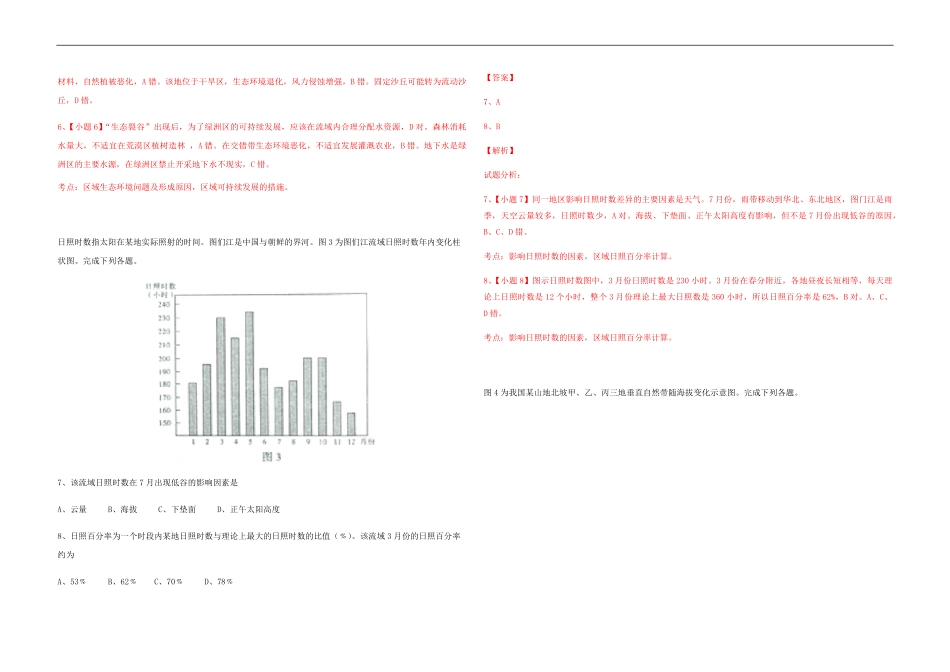2015年高考真题 地理(山东卷)（含解析版）(1).pdf_第3页