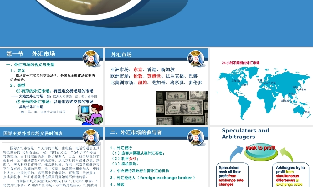 4外汇市场与外汇交易160517.ppt