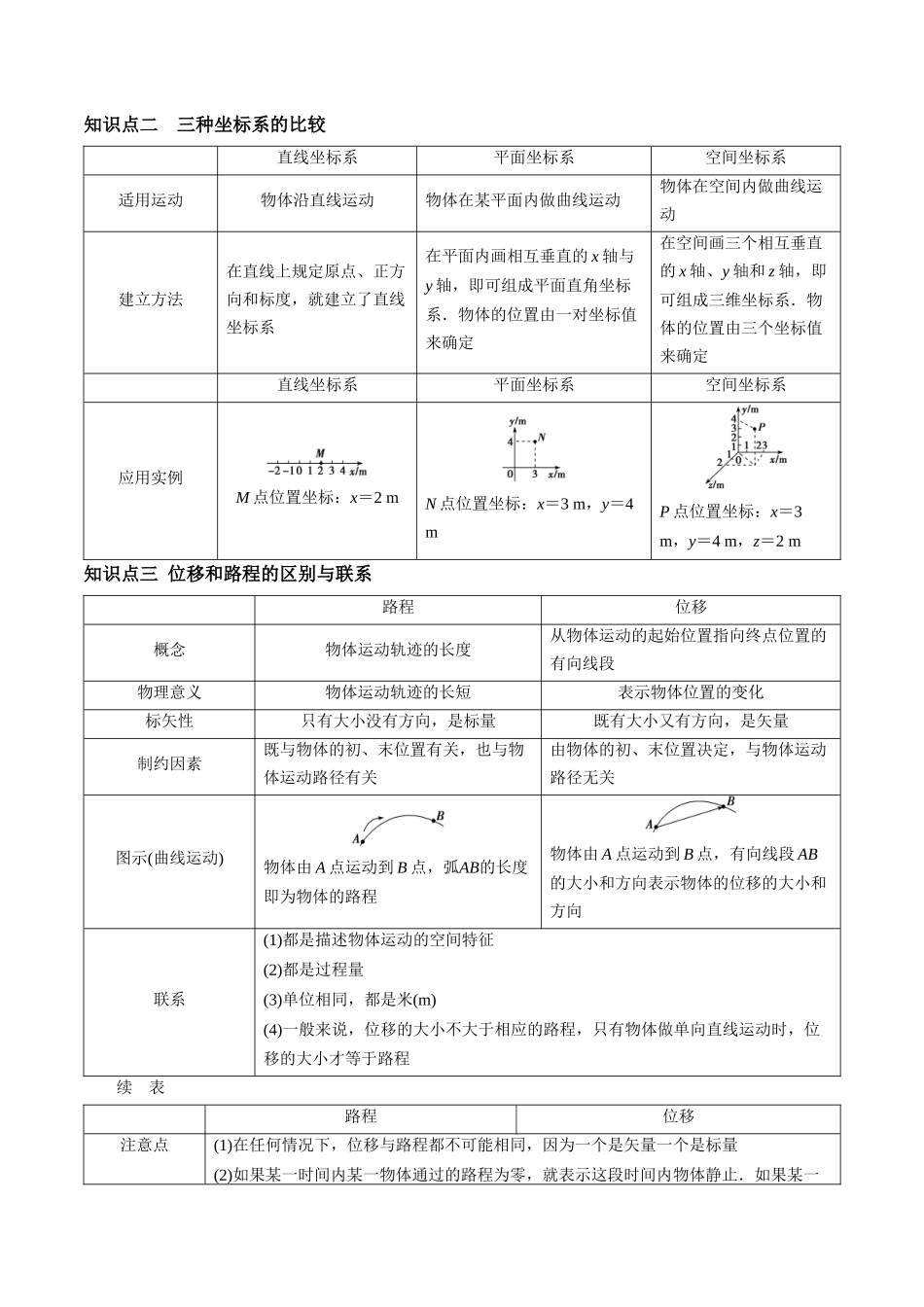 1.2 时间　位移（原卷版）.docx_第2页