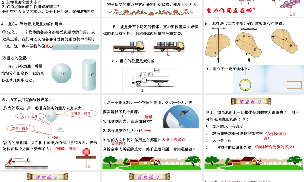 3.1 重力与弹力(第1课时） (共17张PPT).ppt