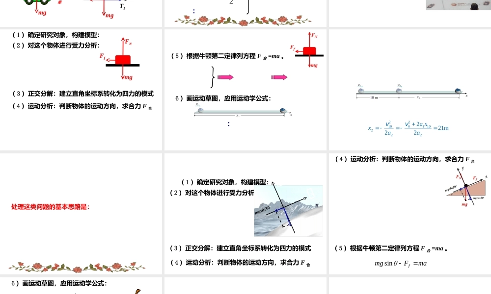 4.5 牛顿运动定律的应用.ppt