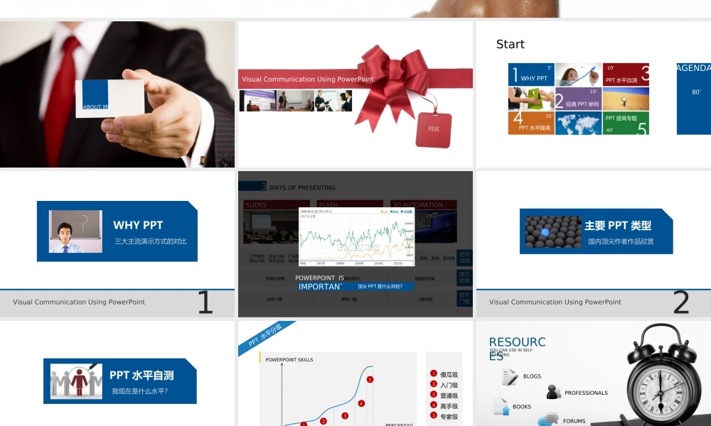 013.配图丰富 简洁大气欧美风格商务PPT模板.ppt