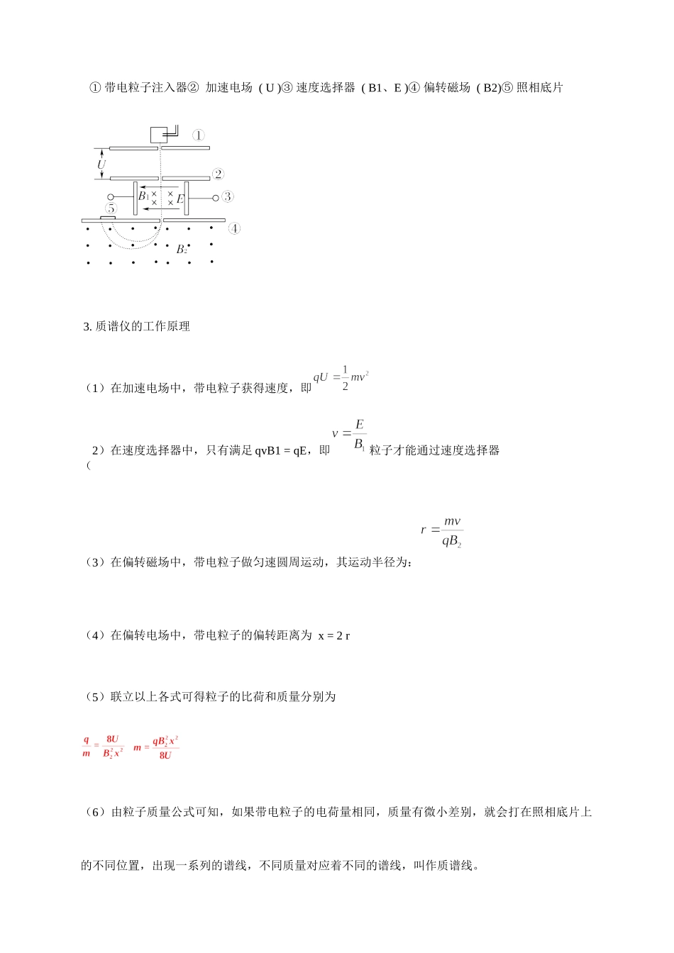 1.4 质谱仪与回旋加速器.docx_第3页