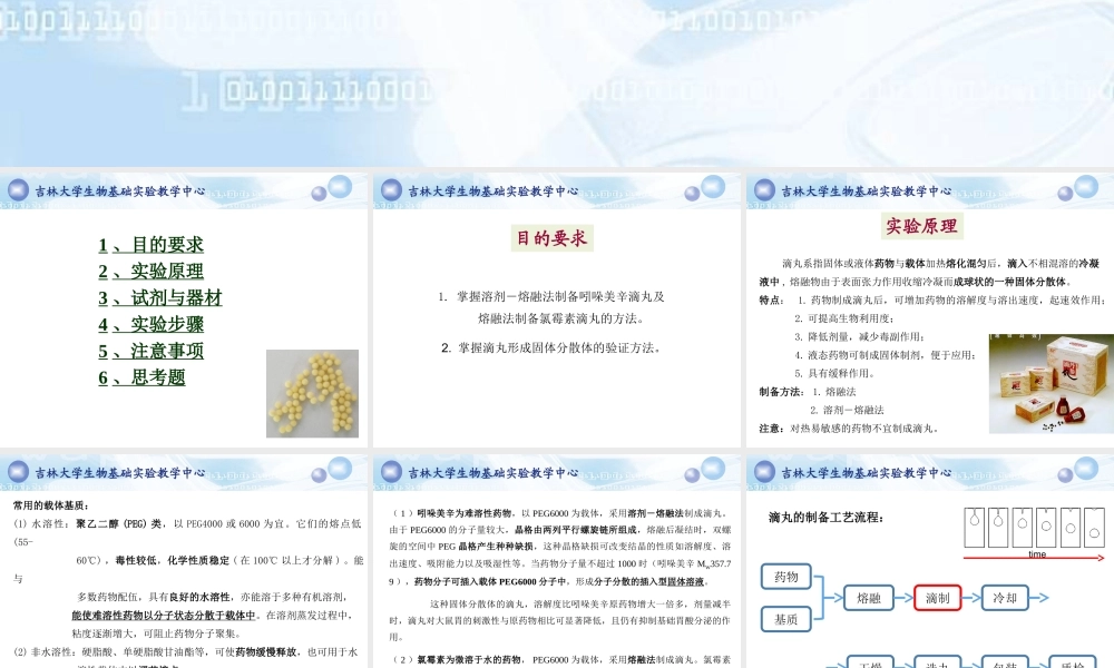 2014滴丸的制备和检测.ppt