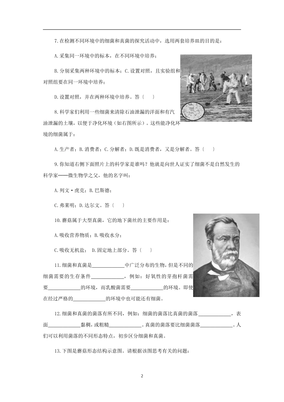 5.4.1 细菌和真菌的分布2.doc_第2页